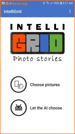 IntelliGrid Photo Stories screenshot