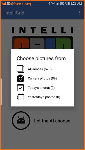 IntelliGrid Photo Stories screenshot