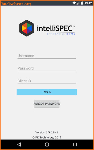 intelliSPEC screenshot