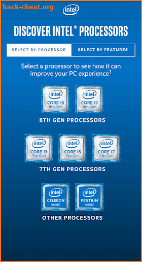 Intel® RXT screenshot