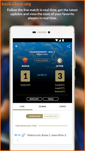 Inter Official App screenshot