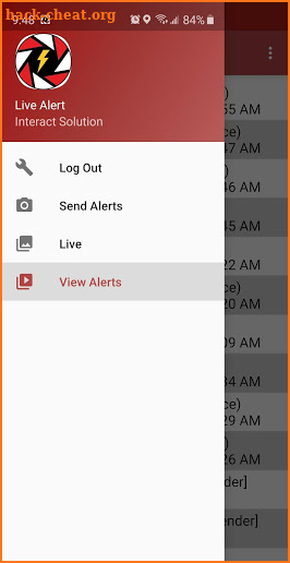 Interact Live Alert screenshot