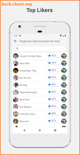 Interactive Analytics for Facebook screenshot