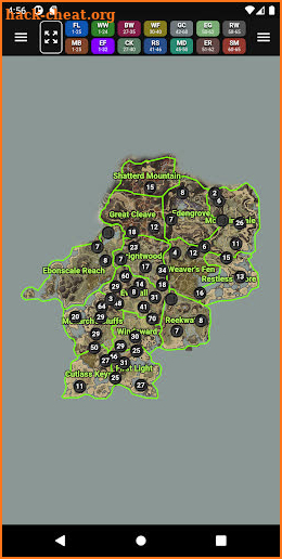 Interactive Map for New World screenshot