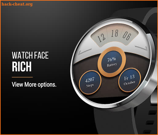 Interactive Rich Watch Face screenshot