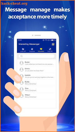 Interesting Messenger screenshot