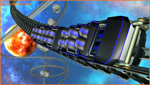 Intergalactic Space Virtual Reality Roller Coaster screenshot
