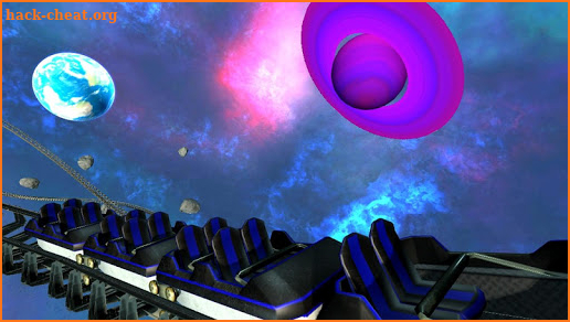 Intergalactic Space Virtual Reality Roller Coaster screenshot
