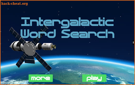 Intergalactic Word Search screenshot