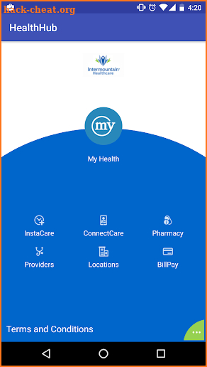 Intermountain Health Hub screenshot