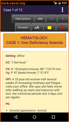 Internal Medicine CCS for the USMLE Step 3 screenshot