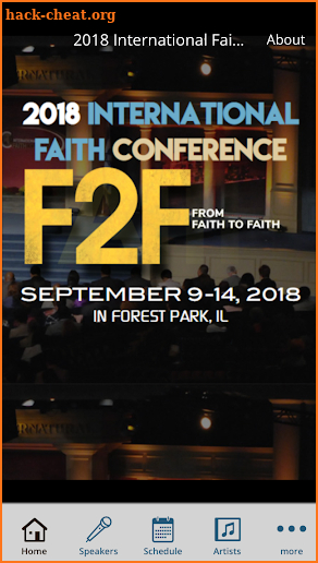 International Faith Conference screenshot