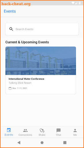 International Water Conference screenshot