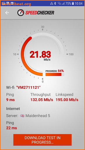 Internet and Wi-Fi Speed Test by SpeedChecker screenshot