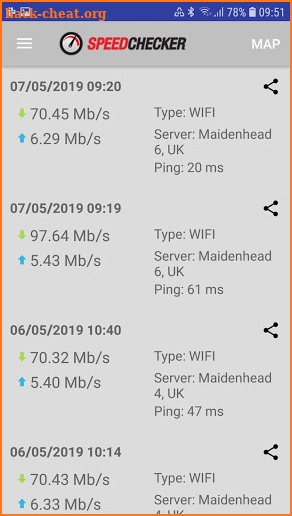 Internet and Wi-Fi Speed Test by SpeedChecker screenshot