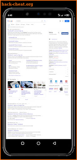 Internet Explorer Browser screenshot