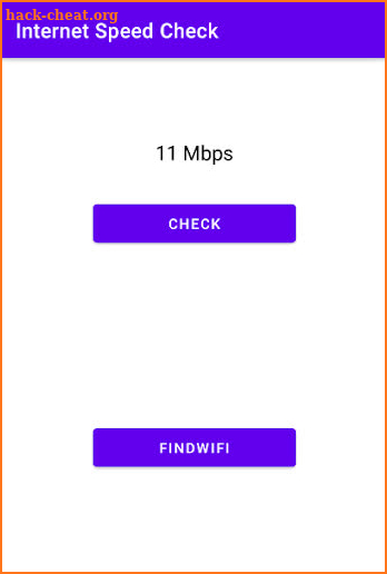 Internet Speed Check screenshot