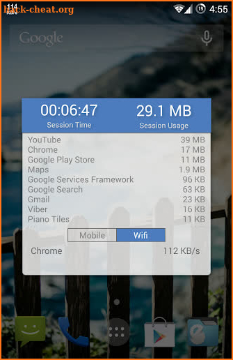 Internet Speed Meter screenshot