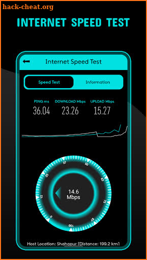 Internet Speed Test By Woop screenshot