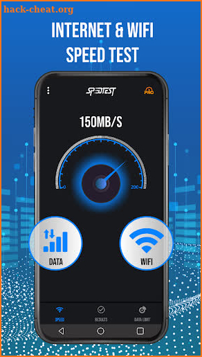 Internet Speed Test for Android - WIFI Speed Test screenshot