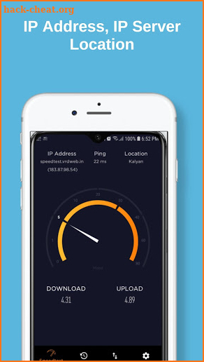 Internet Speed Test : Internet & WiFi Speedtest screenshot