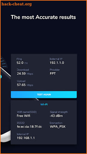 Internet Speed Test Meter And WiFi Test Speed screenshot