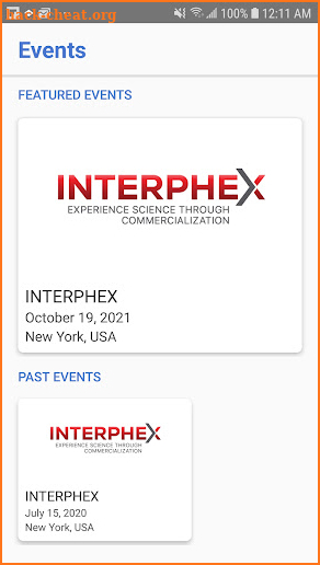INTERPHEX Mobile screenshot