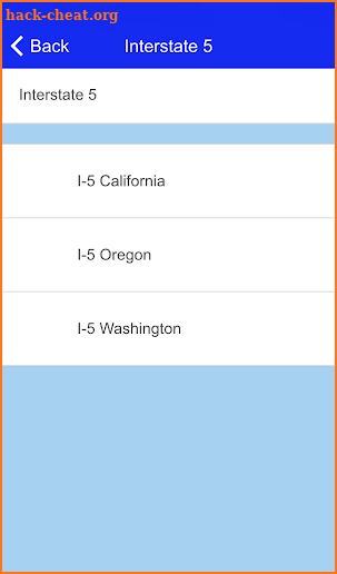 Interstate Rest Areas in USA screenshot