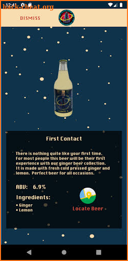 Interstellar Ginger Beer screenshot