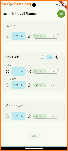 Interval Runner screenshot