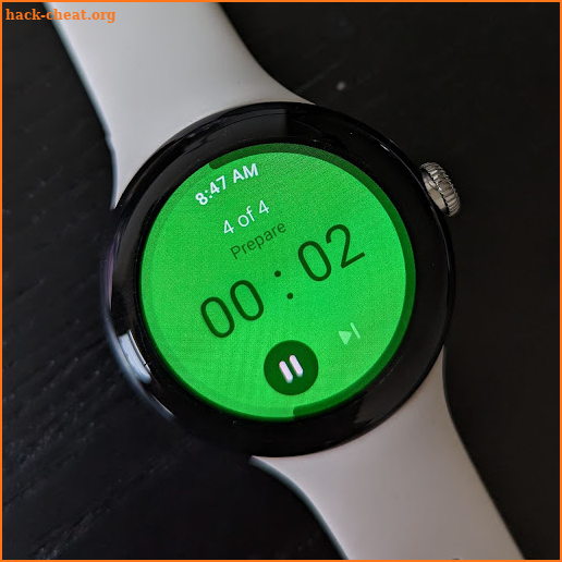 Interval Timer: Wearable screenshot