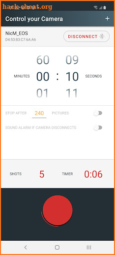 Intervalometer for Canon M50 / M200 screenshot