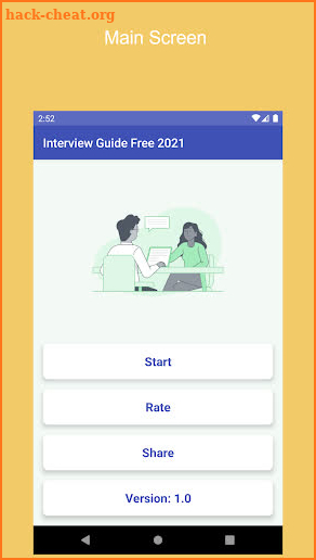 Interview Guide screenshot