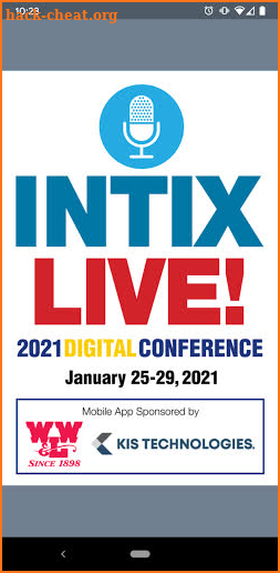 INTIX Live! Digital Conference screenshot