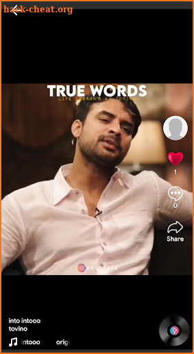 InTok India's own short video app screenshot