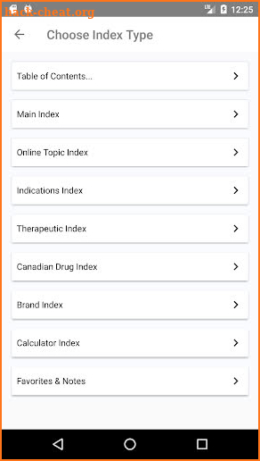 Intravenous Medications IV Drug Guide GAHART screenshot