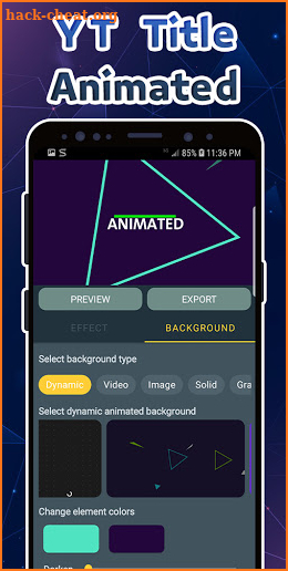 Intube - Intro Maker for Videos screenshot