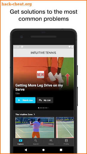 Intuitive Tennis screenshot