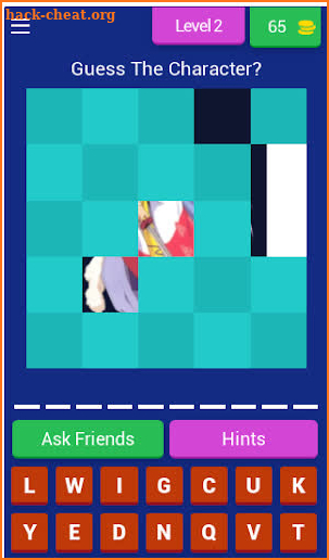 Inuyasha Characters Quiz Game screenshot