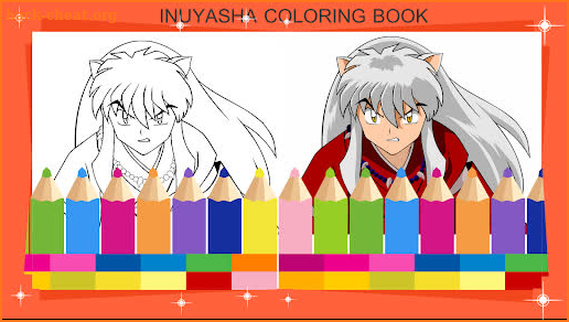 Inuyasha Coloring Book screenshot