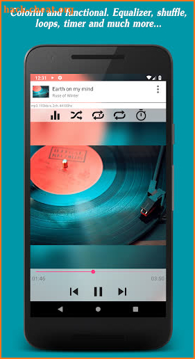Invenio Music Player + Music Editor & Equalizer screenshot