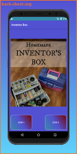 Inventor Box screenshot