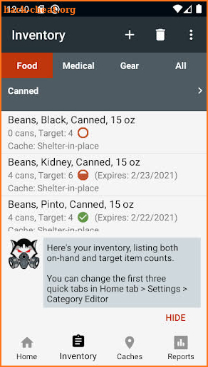 Inventory Wolf screenshot