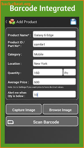 Inventory,Purchase,Sales Order screenshot