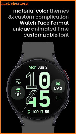 Inverted Watch Face screenshot