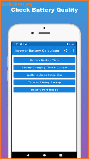 Inverter Battery Calculator screenshot