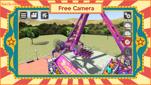Inverter Simulator: Funfair amusement park screenshot