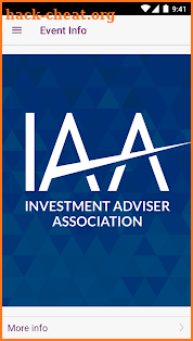 Investment Adviser Association screenshot