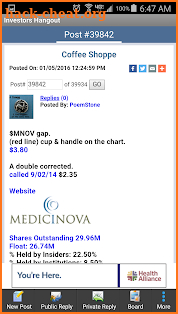 Investors Hangout screenshot