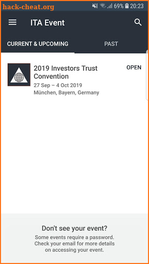 Investors Trust Convention App screenshot
